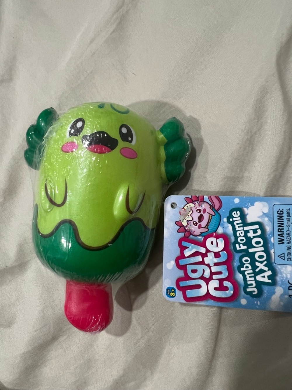 Squishy Stress Foaming Axolotl Doh Toy